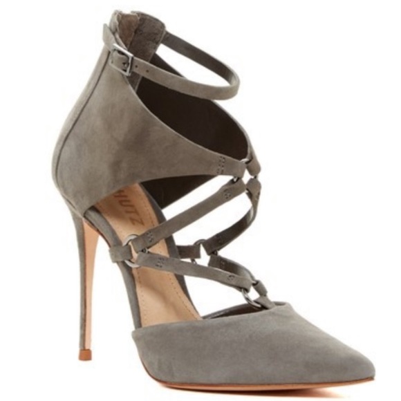 SCHUTZ Shoes - SCHUTZ Dezi Suede Pumps